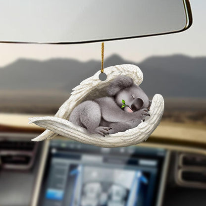 Ornaments- Koala sleeping angel koala lovers dog moms ornament, Dog Ornaments, Car Ornament - Best gifts your whole family