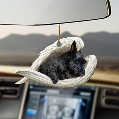 Ornaments- Scottish terrier sleeping angel scottish terrier lovers dog lovers ornament - Best gifts your whole family