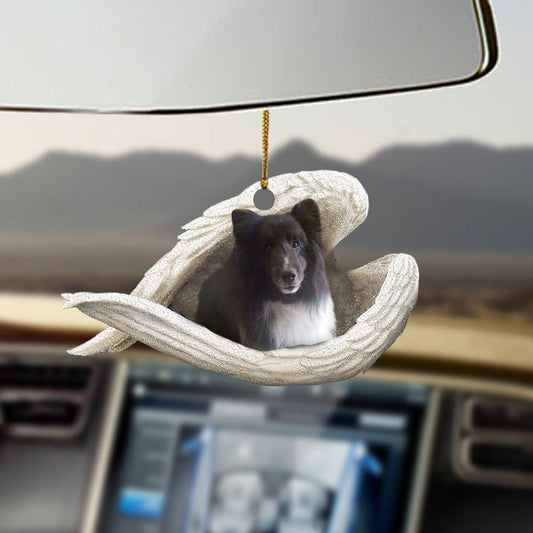 Ornaments- Sheltie sleeping angel Sheltie lover dog mom ornament, Dog Ornaments, Car Ornament - Best gifts your whole family