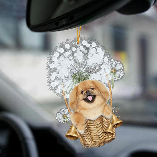 Pekingese-Dandelion-Two Sided Ornament - Best gifts your whole family