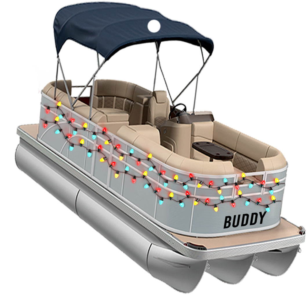 Personalized Christmas Pontoon Ornament, Pontoon Boat Custom Ornament, Pontoon Lover Gift For Him, Pontoon Accessories, Christmas Gift - Best gifts your whole family