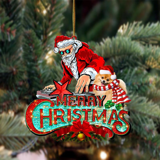 Pomeranian-Christmas Rock Two Sided Ornament - Best gifts your whole family