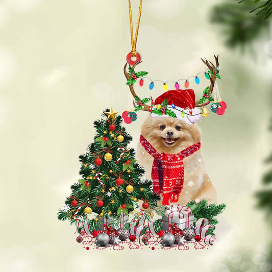 Pomeranian-Christmas Tree Gift Hanging Ornament - Best gifts your whole family