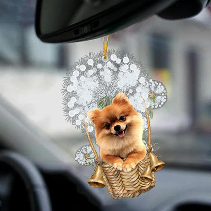 Pomeranian-Dandelion-Two Sided Ornament - Best gifts your whole family