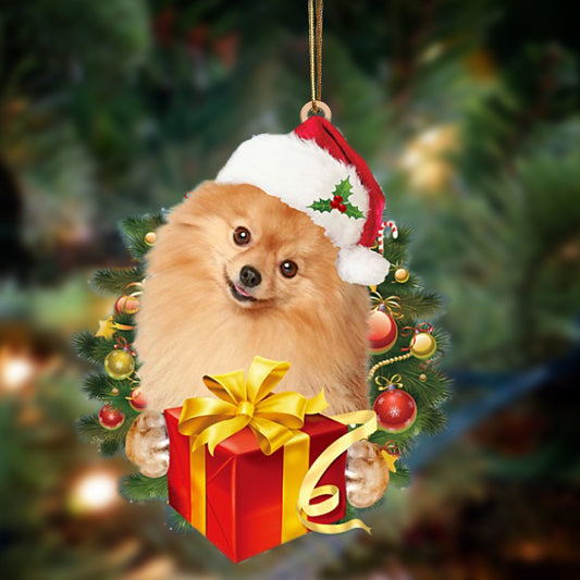 Pomeranian-Dogs give gifts Hanging Ornament - Best gifts your whole family