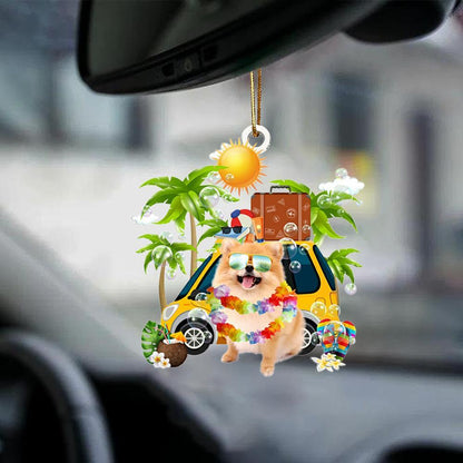 Pomeranian-Nice Summer-Two Sided Ornament - Best gifts your whole family