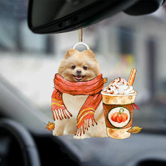 Pomeranian-Pumpkin Spice Kinda-Two Sided Ornament - Best gifts your whole family