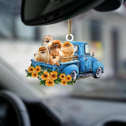 Pomeranian -Take The Trip Classic- Two Sided Ornament - Best gifts your whole family