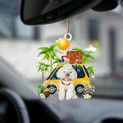Poodle 2-Nice Summer-Two Sided Ornament - Best gifts your whole family