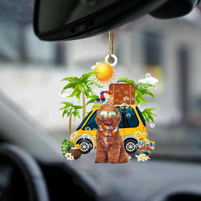 Poodle 3-Nice Summer-Two Sided Ornament - Best gifts your whole family