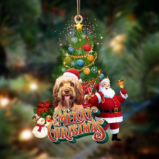 Poodle 4-Christmas Tree&Dog Hanging Ornament - Best gifts your whole family
