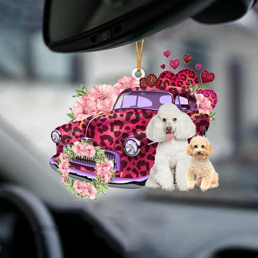 Poodle-Make My Life-Two Sided Ornament - Best gifts your whole family