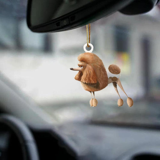 Poodle Miniture-Look At Me-Two Sided Ornament - Best gifts your whole family