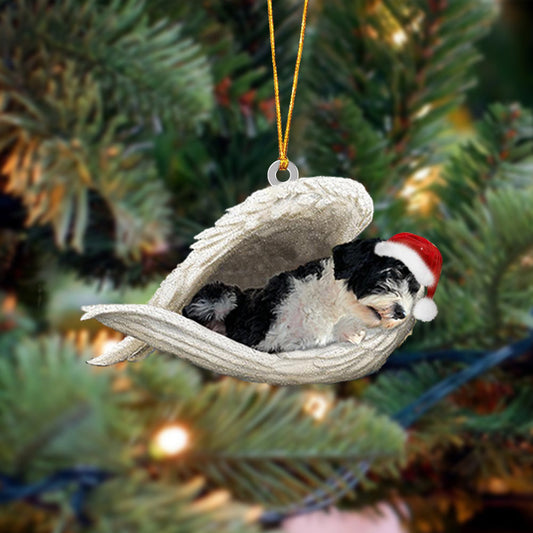 Portuguese Water Dog Sleeping Angel Christmas Ornament Godmerc - Best gifts your whole family