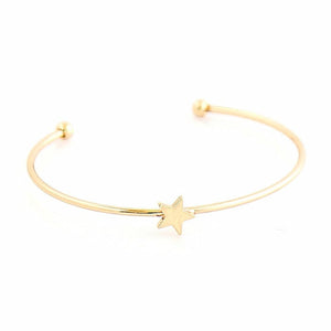 Moon Star Heart Crystal Charm Bracelet Set (4 pcs/set)