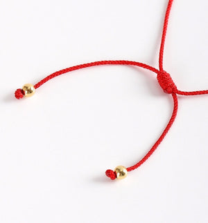 Mini Heart Friendship String Bracelet