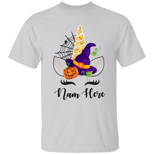 Funny personalized hHalloween unicorn T-shirt