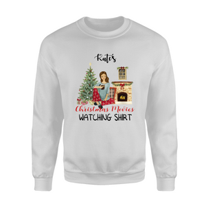 This is your Christmas movies watching shirt personalized sweatshirt gifts custom christmas ugly sweater for men and women