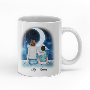 To my daughter never forget that I love you personalised gift customized mug coffee mugs gifts custom christmas mugs