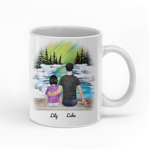 To My Father You Will Always Be My Loving Father personalised gift customized mug coffee mugs gifts custom christmas mugs