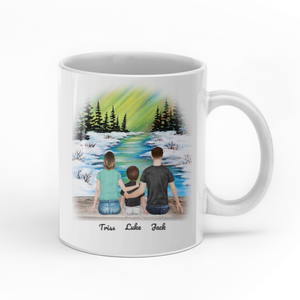 There Is No Job More Important Than Parenting personalized coffee mugs gifts custom christmas mugs
