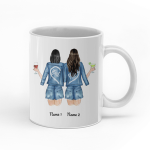 Distance Means So Little When Someone Means So Much custom christmas mugs