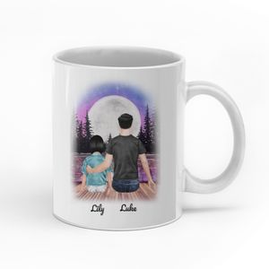 To my Daughter I will always love you personalised gift customized mug coffee mugs gifts custom christmas mugs