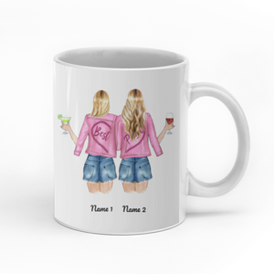 My Best Friend Is My Sister By Heart personalised gift customized mug coffee mugs gifts custom christmas mugs