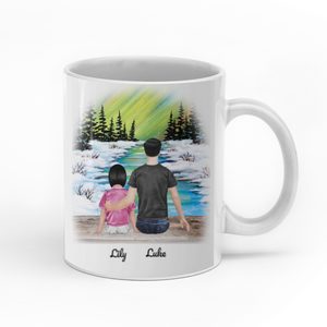 To My Dad You Are The Man The Myth The Legend personalised gift customized mug coffee mugs gifts custom christmas mugs