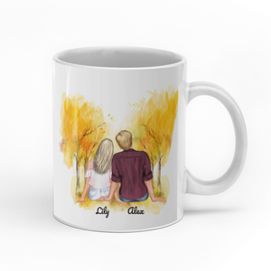 I love you forever and always personalised gift customized mug coffee mugs gifts custom christmas mugs, meaningful love gift