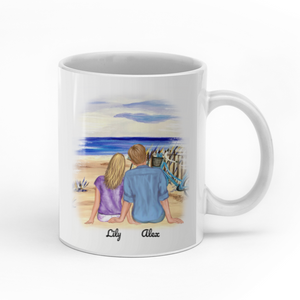 To my husband  i married you because i can't live without you personalised gift customized mug coffee mugs gifts custom christmas mugs