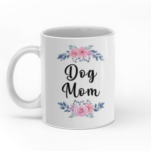 Dog Mom custom christmas mugs