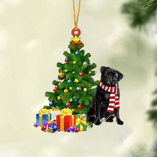 Pug-Christmas Star Hanging Ornament - Best gifts your whole family