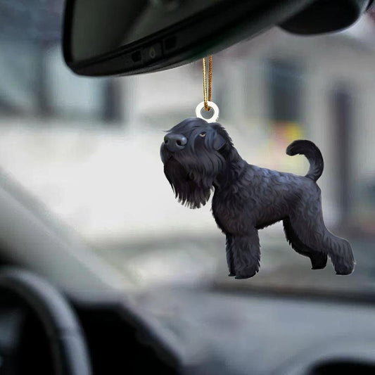 Rusian Black Terrier-Look At Me-Two Sided Ornament - Best gifts your whole family