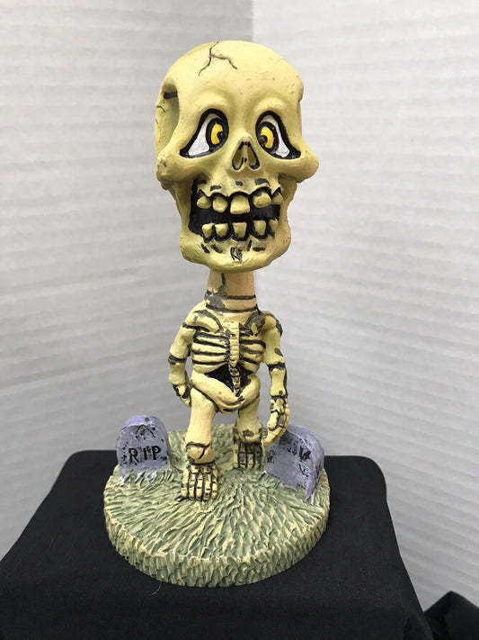Halloween Skeleton Bobblehead  6" Figure Decor Monster Skull