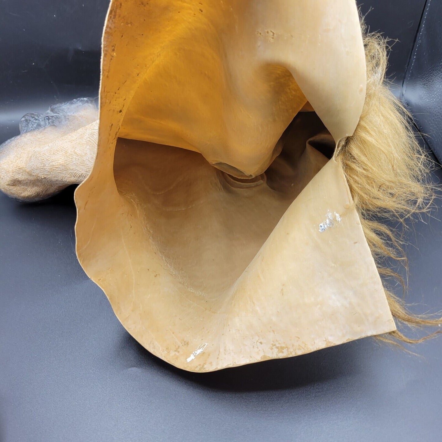 Capall Head Creepy Oíche Shamhna éadaí Amharclann Rubber Masc