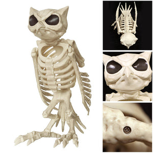 Halloween Skeleton Cat Dog Mouse Bat Prop Animal Bones Party Horror Decoration