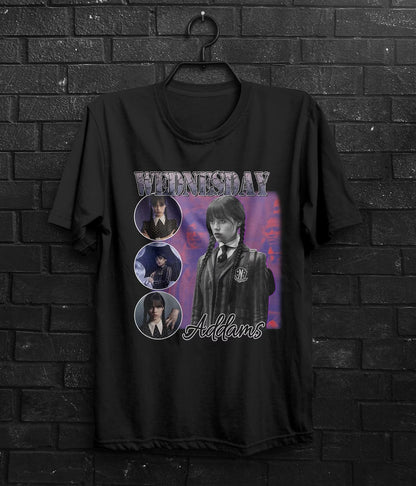 Wednesday Tshirt Sweater, Addams Hoodie, Wednesday Vintage Shirt,Wednesday Jenna Ortega, Adam Vintage Sweatshirt, Vintage Clothing