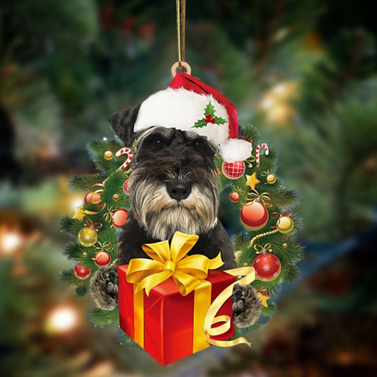 Schnauzer-Dogs give gifts Hanging Ornament - Best gifts your whole family