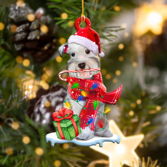 Schnauzer1 Christmas Shape Ornament - Best gifts your whole family