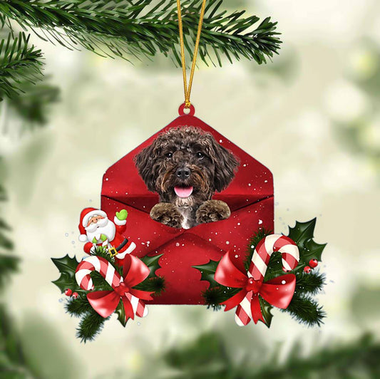 Schnoodle Christmas Letter Ornament Dog Christmas Decoration - Best gifts your whole family