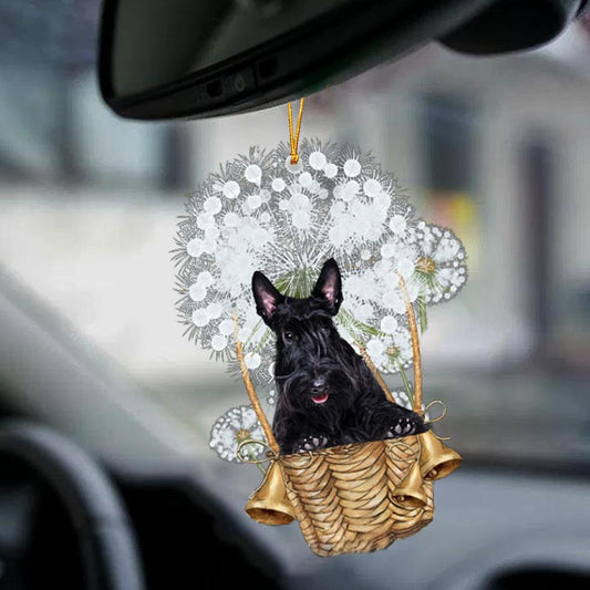 Scottish Terrier-Dandelion-Two Sided Ornament - Best gifts your whole family