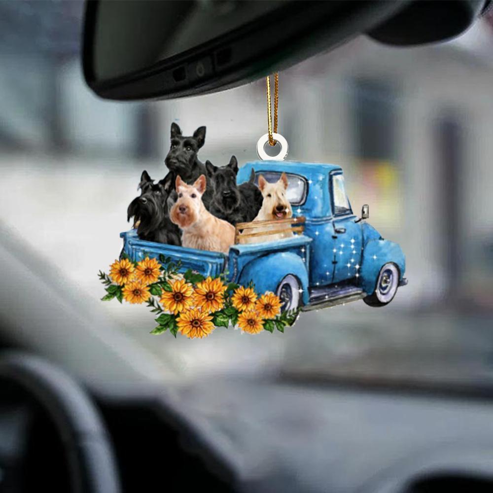 Scottish Terrier -Take The Trip Classic- Two Sided Ornament - Best gifts your whole family