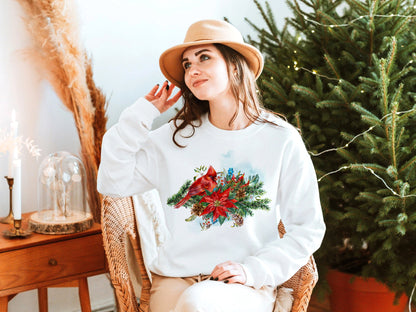 Nollag Le Gormfhairis, Poinsettia, Cleití Agus Éan Cairdinéal Dearg, Léine Nollag, Geansaí Nollag, Bronntanas Nollag