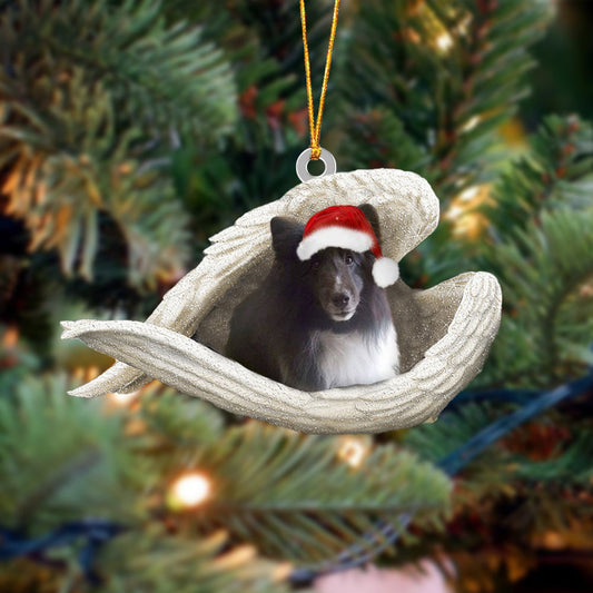 Sheltie Sleeping Angel Christmas Ornament Dog Christmas Hanging Ornament - Best gifts your whole family