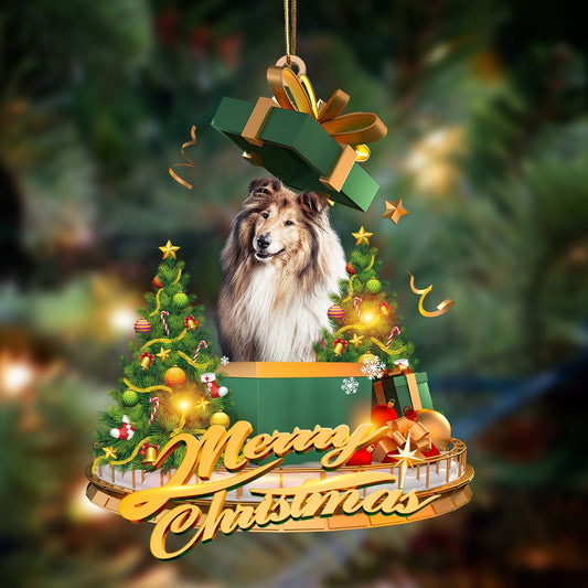 Shetland Sheepdog-Christmas Gifts&Dogs Hanging Ornament - Best gifts your whole family
