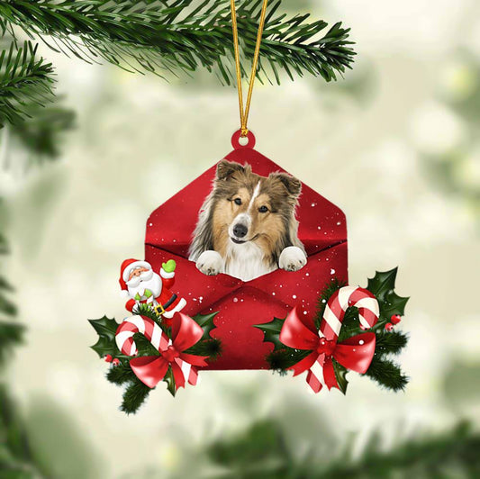 Shetland Sheepdog Christmas Letter Ornament Dog Christmas Decoration - Best gifts your whole family