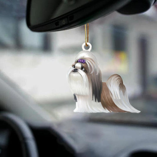 Shih Tuz-Look At Me-Two Sided Ornament - Best gifts your whole family
