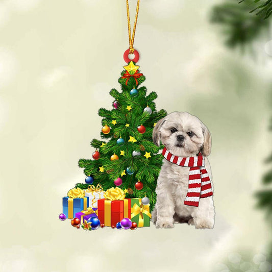 Shih Tzu-Christmas Star Hanging Ornament - Best gifts your whole family
