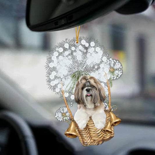 Shih Tzu-Dandelion-Two Sided Ornament - Best gifts your whole family
